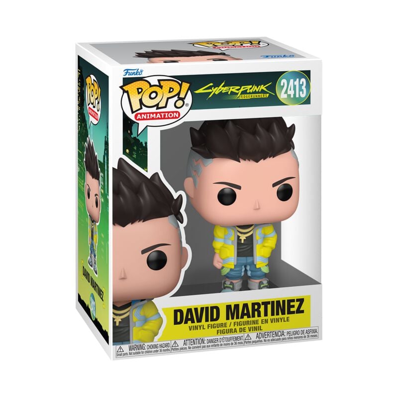 Cyberpunk - Edgerunners - David Martinez (Pop! Animation) - Funko Pop! n°2413 - Funko Pop! - Funko Shop Europe - Cyberpunk