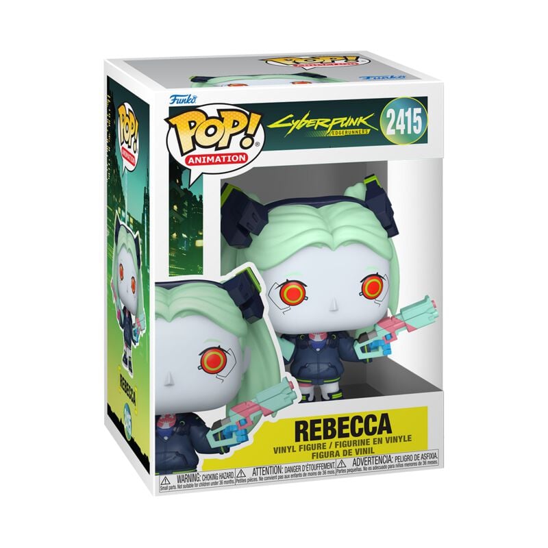 Cyberpunk - Edgerunners - Rebecca (Pop! Animation) - Funko Pop! n°2415 - Funko Pop! - Funko Shop Europe - Cyberpunk