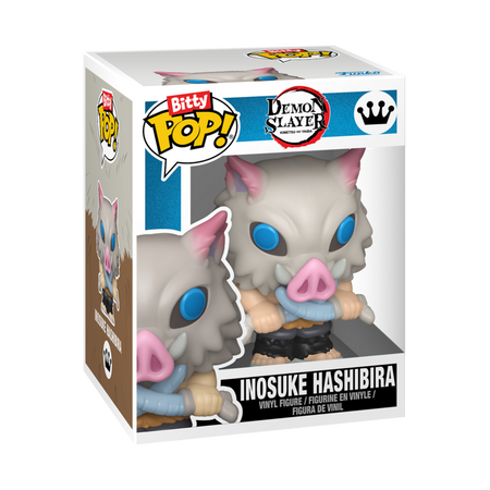 Demon Slayer - Inosuke Hashibira & Zenitsu Agatsuma (Bitty Pop!) - Funko Pop! (Lot de 2) - Funko Pop! - Funko Shop Europe - Demon Slayer - View 2