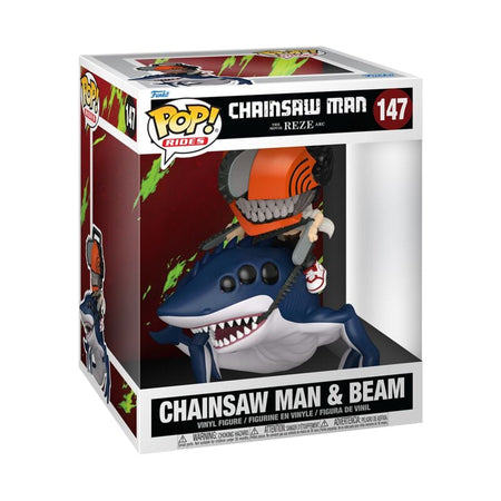 Chainsaw Man - Reze - Chainsaw Man & Beam (Pop! Ride Deluxe) - Funko Pop! n°147 - Funko Pop! - Funko Shop Europe - Chainsaw Man