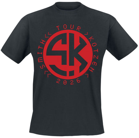 T-Shirt Manches courtes  de Adrian Smith / Richie Kotzen - Tour 2026 - M à 5XL - pour Homme - noir - Adrian Smith / Richie Kotzen
