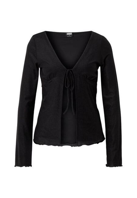 Gilets & Ponchos  de Urban Classics - Gilet en Maille - XS à XL - pour Femme - noir - Urban Classics