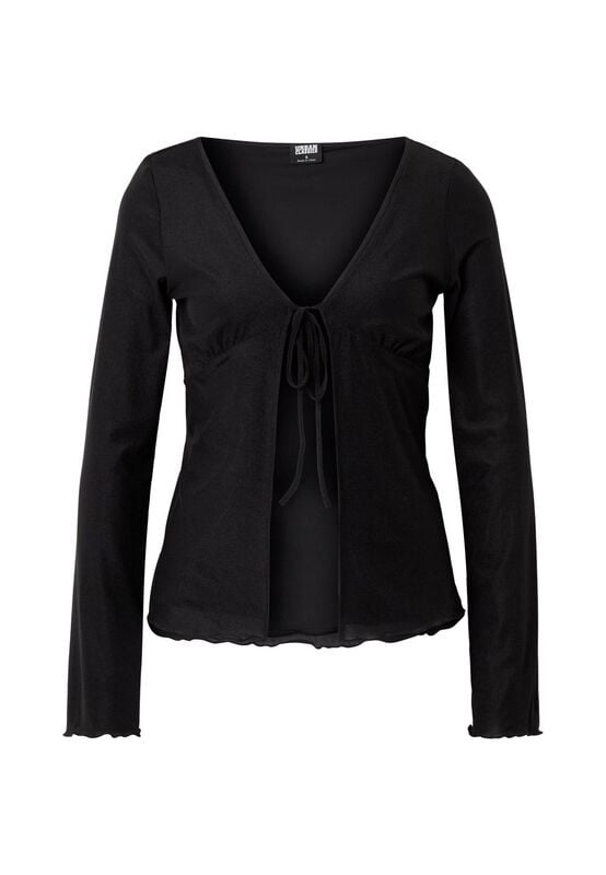 Gilets & Ponchos  de Urban Classics - Gilet en Maille - XS à XL - pour Femme - noir - Urban Classics
