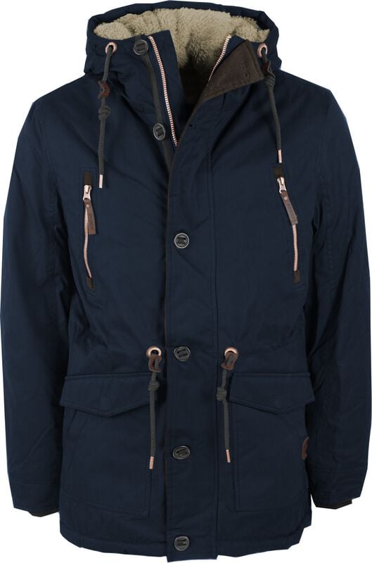 Manteau d'hiver  de Indicode - INGillespie - M à XXL - pour Homme - bleu - Indicode
