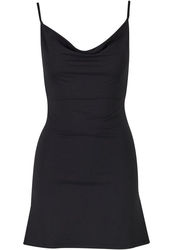 Robe courte  de Urban Classics - XS à XL - pour Femme - noir - Urban Classics