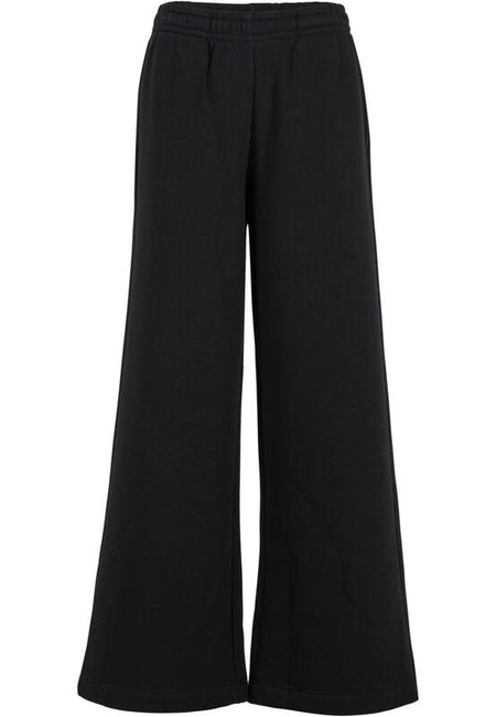 Bas de survêtement  de Urban Classics - Fluffy - Jogging - XS à XL - pour Femme - noir - Urban Classics