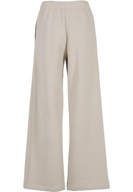 Bas de survêtement  de Urban Classics - Fluffy - Jogging - XS à XL - pour Femme - beige - Urban Classics - View 2