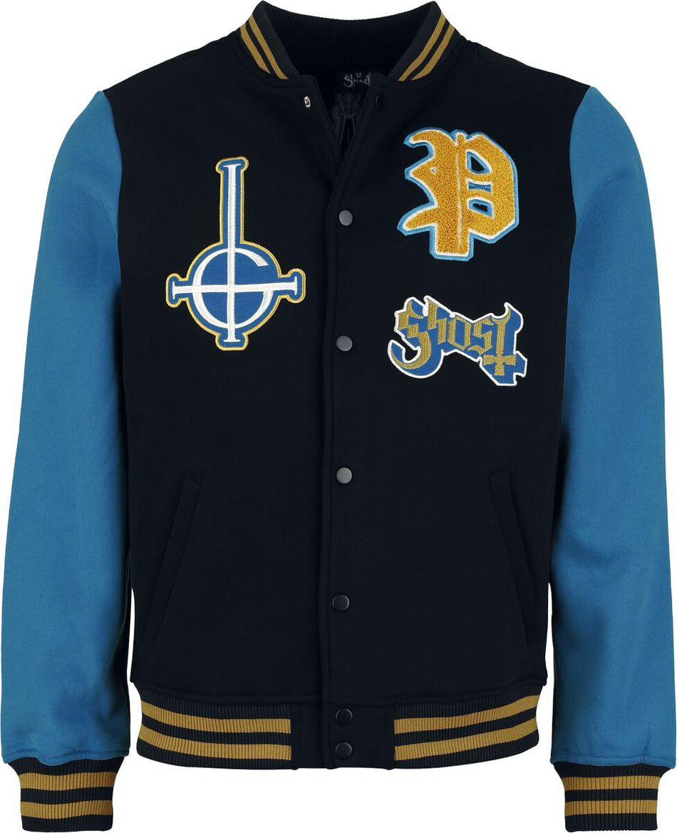 Veste Varsity  de Ghost - Grucifix Papa IV Varsity Jacket - S à 5XL - pour Homme - multicolore - Ghost