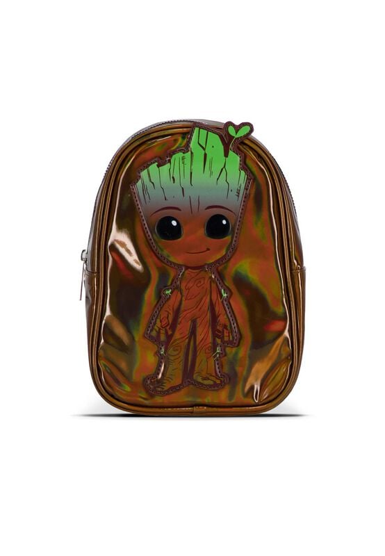 Mini Sac À Dos  de Les Gardiens De La Galaxie - I am Groot - Mini Sac à Dos Brillant - pour Unisexe - multicolore - Les Gardiens De La Galaxie