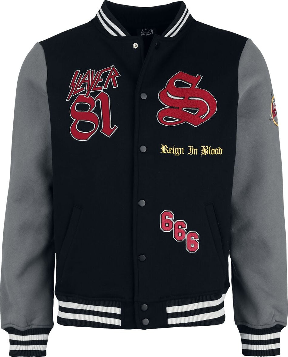 Veste Varsity  de Slayer - Reign In Blood Varsity Jacket - S à 5XL - pour Homme - multicolore - Slayer