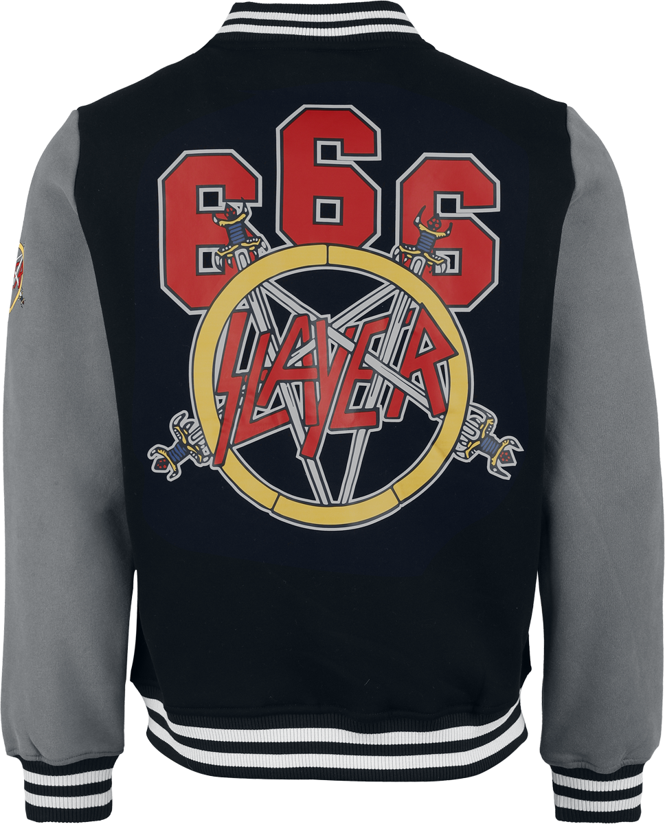 Veste Varsity  de Slayer - Reign In Blood Varsity Jacket - S à 5XL - pour Homme - multicolore - Slayer - View 2