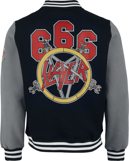 Veste Varsity  de Slayer - Reign In Blood Varsity Jacket - S à 5XL - pour Homme - multicolore - Slayer - View 2