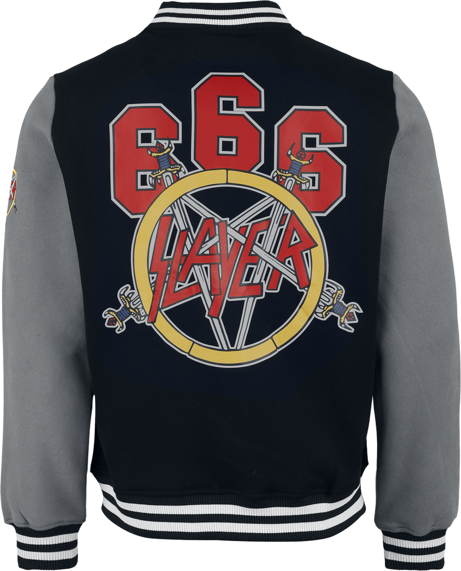 Veste Varsity  de Slayer - Reign In Blood Varsity Jacket - S à 5XL - pour Homme - multicolore - Slayer - View 2