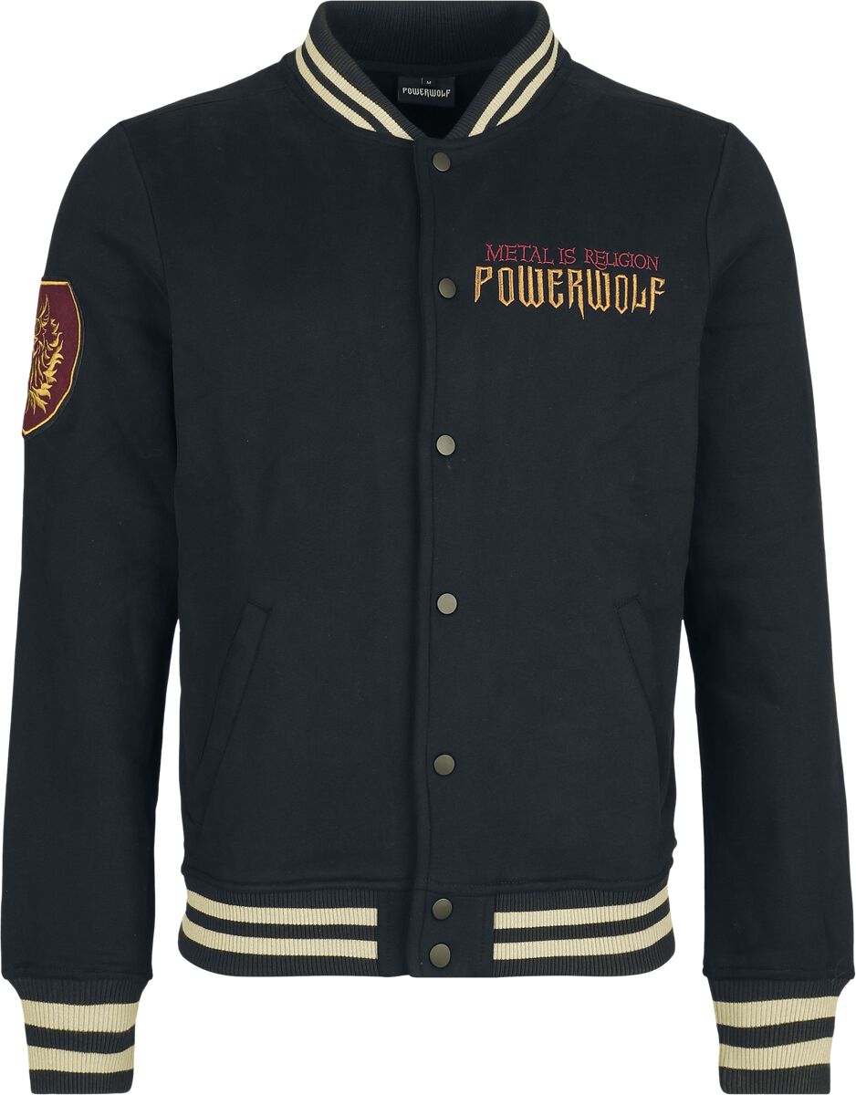 Veste Varsity  de Powerwolf - Metal is Religion Varsity Jacket - S à 5XL - pour Homme - multicolore - Powerwolf