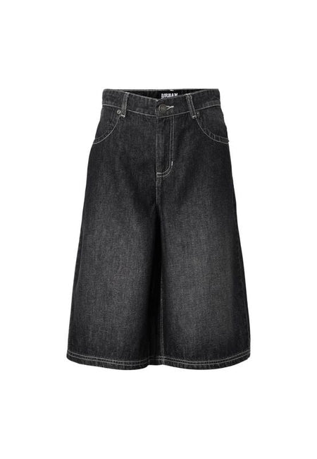 Short  de Urban Classics - Bermuda en Jean - 28 à 31 - pour Femme - noir - Urban Classics