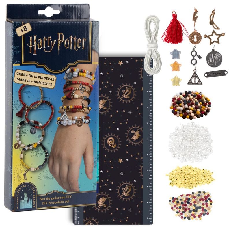 Bracelet  de Harry Potter - Harry Potter - Kit de Bracelets DIY - pour Unisexe - multicolore - Harry Potter