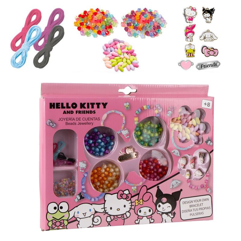 Bracelet  de Hello Kitty - Hello Kitty & ses Amis - Perles - pour Unisexe - multicolore - Hello Kitty