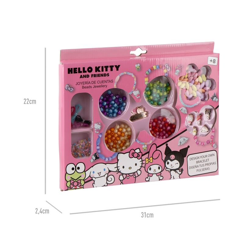 Bracelet  de Hello Kitty - Hello Kitty & ses Amis - Perles - pour Unisexe - multicolore - Hello Kitty - View 2