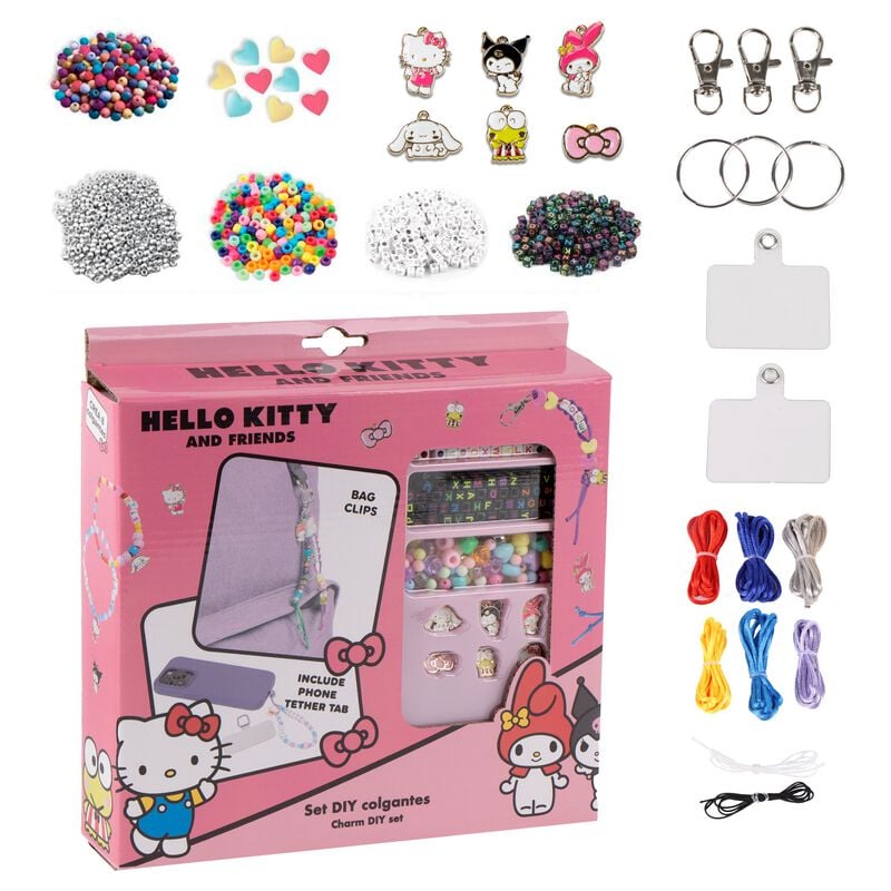 Pendentif  de Hello Kitty - Hello Kitty - Kit de Bracelets Breloque DIY - pour Unisexe - multicolore - Hello Kitty