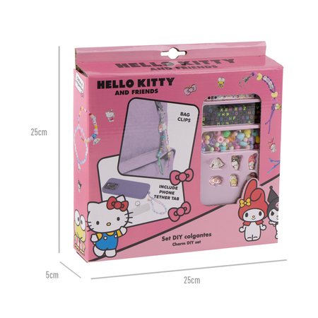 Pendentif  de Hello Kitty - Hello Kitty - Kit de Bracelets Breloque DIY - pour Unisexe - multicolore - Hello Kitty - View 2