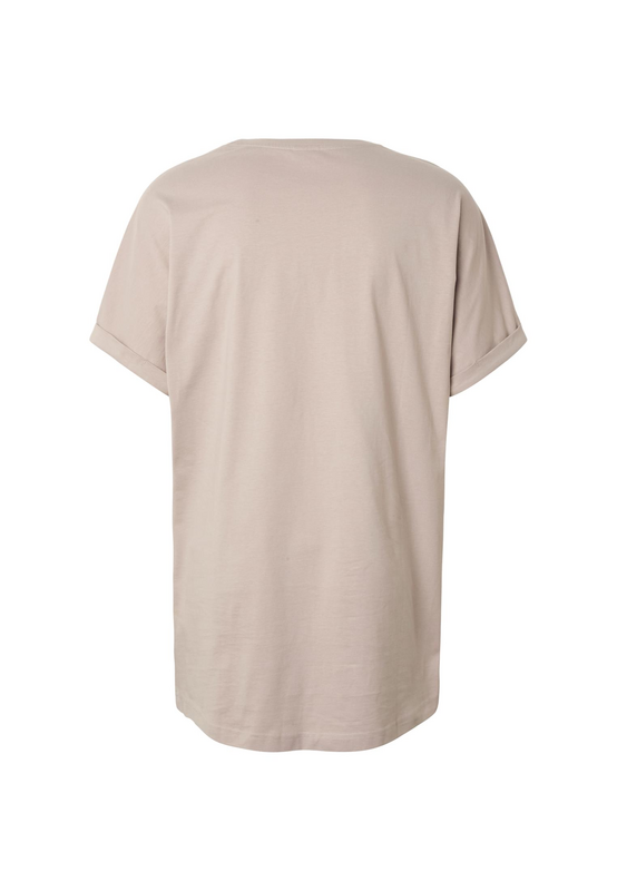 T-Shirt Manches courtes  de Urban Classics - T-Shirt Long Manches Retroussées - S à 5XL - pour Homme - beige - Urban Classics - View 2