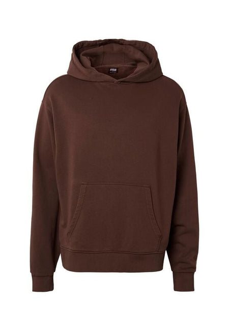 Sweat-shirt à capuche  de Urban Classics - Swea Délavé - S à 4XL - pour Homme - marron - Urban Classics