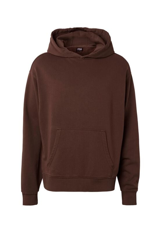 Sweat-shirt à capuche  de Urban Classics - Swea Délavé - S à 4XL - pour Homme - marron - Urban Classics