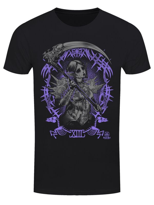 T-Shirt Manches courtes Gothic de Pinku Kult - Death - S à 3XL - pour Homme - noir - Pinku Kult