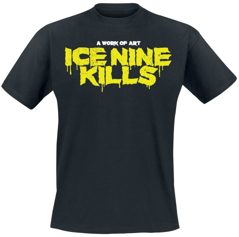 T-Shirt Manches courtes  de Ice Nine Kills - Cartoon Art - S à 4XL - pour Homme - noir - Ice Nine Kills