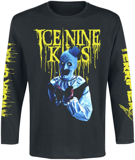 T-shirt manches longues  de Ice Nine Kills - Terrifier - S à 3XL - pour Homme - noir - Ice Nine Kills