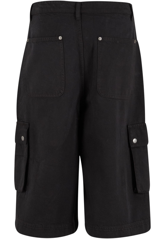 Short  de Urban Classics - Washed Workwear Cargo Shorts - 30 à 38 - pour Homme - noir - Urban Classics - View 2