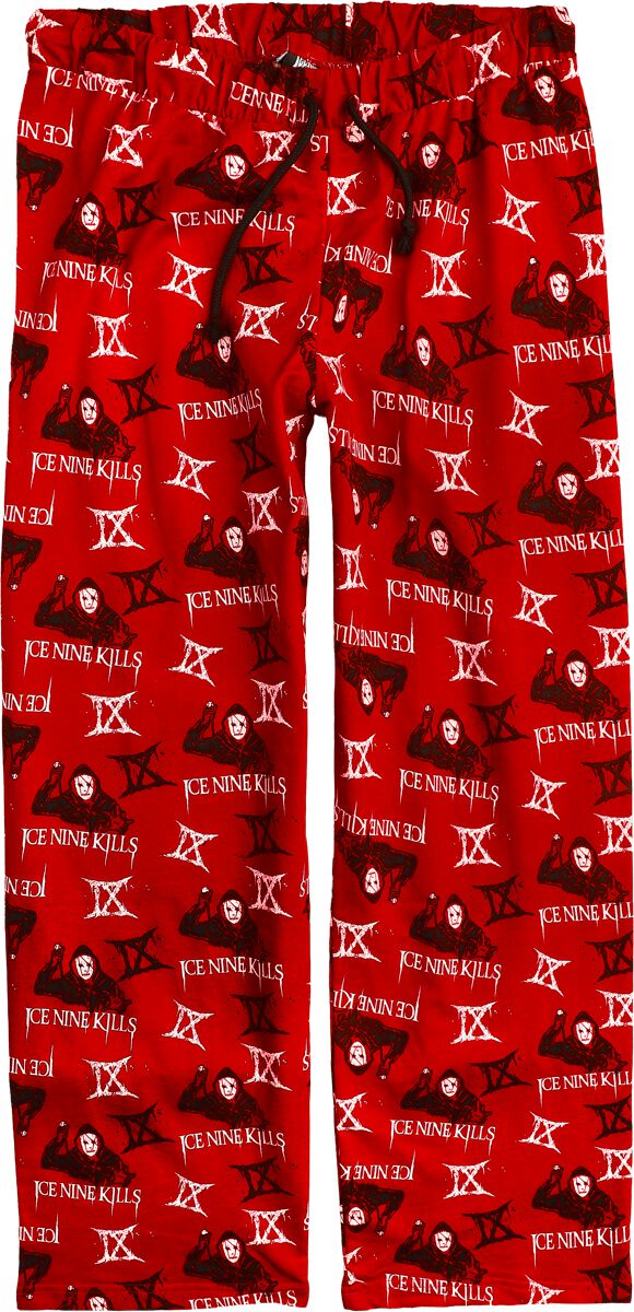 Pantalon en toile  de Ice Nine Kills - Freizeithose - M à 3XL - pour Homme - rouge - Ice Nine Kills