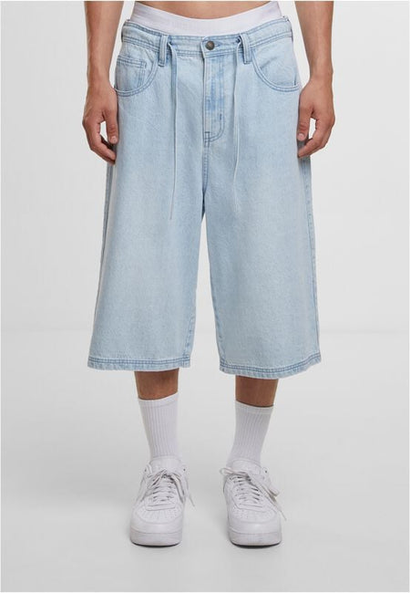 Short  de Urban Classics - Skater - Short - 33 à 38 - pour Homme - bleu - Urban Classics