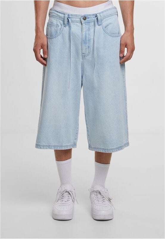 Short  de Urban Classics - Skater - Short - 31 à 38 - pour Homme - bleu - Urban Classics