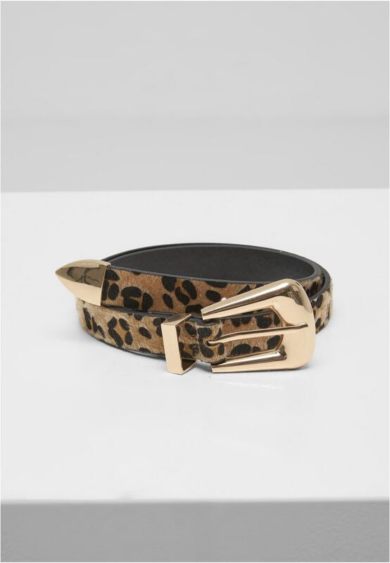 Ceinture  de Urban Classics - Imprimé Léopard - pour Femme - léopard - Urban Classics