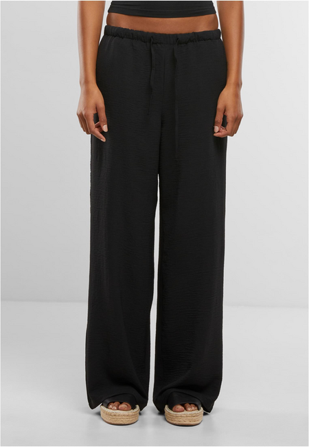 Pantalon en toile  de Urban Classics - Structured - Pantalon - XS à 4XL - pour Femme - noir - Urban Classics - View 2