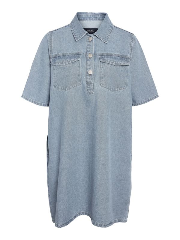 Robe courte  de Noisy May - NMINDIE S/S AZ425LB NOOS - Robe Courte - XS à XL - pour Femme - bleu - Noisy May