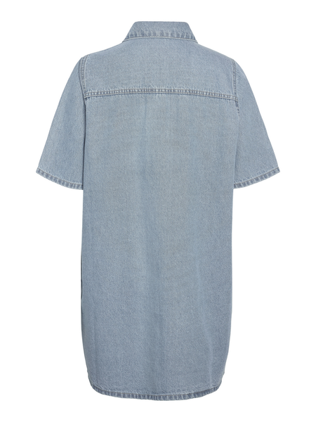 Robe courte  de Noisy May - NMINDIE S/S AZ425LB NOOS - Robe Courte - XS à XL - pour Femme - bleu - Noisy May - View 2