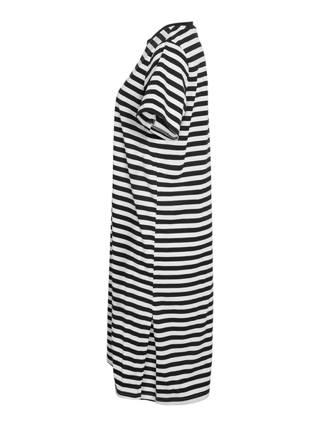 Robe courte  de Noisy May - NMINDIE S/S AZ425LB NOOS - Robe Courte - XS à XL - pour Femme - noir/blanc - Noisy May - View 2