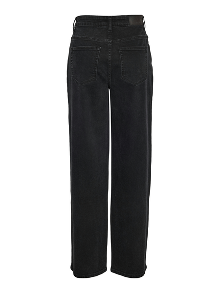 Jean  de Noisy May - NMJOSIE HW AZ385BL NOOS - Jean Ample - W27L32 à W32L32 - pour Femme - noir - Noisy May - View 2