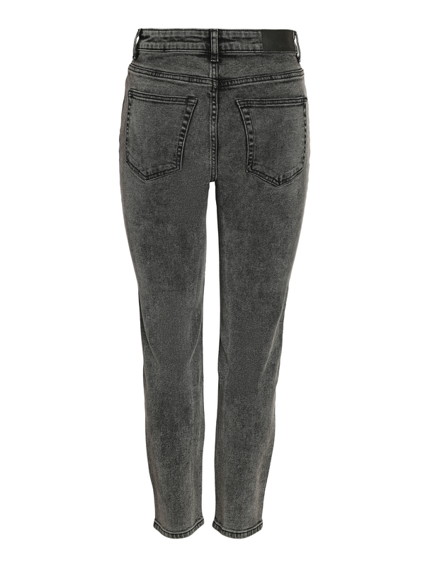 Jean  de Noisy May - NMSENDIE HW AZ445DB NOOS - Jean Skinny - W27L32 à W32L32 - pour Femme - gris - Noisy May - View 2