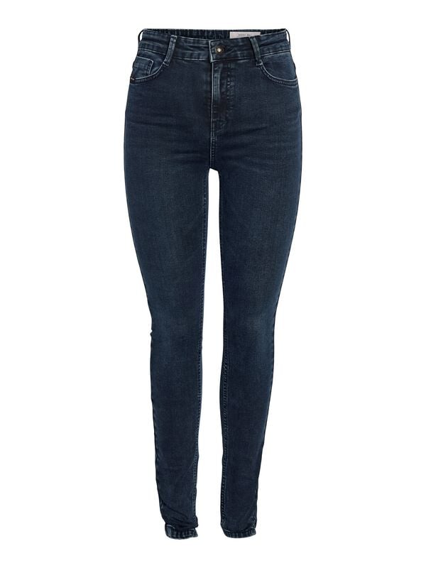 Jean  de Noisy May - NMSENDIE HW AZ445DB NOOS - Jean Skinny - W27L32 à W32L32 - pour Femme - bleu - Noisy May