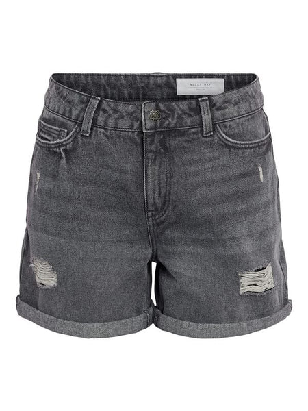 Short  de Noisy May - NMSMILEY NW VI594DG NOOS - Short Denim Gris - XS à M - pour Femme - gris - Noisy May