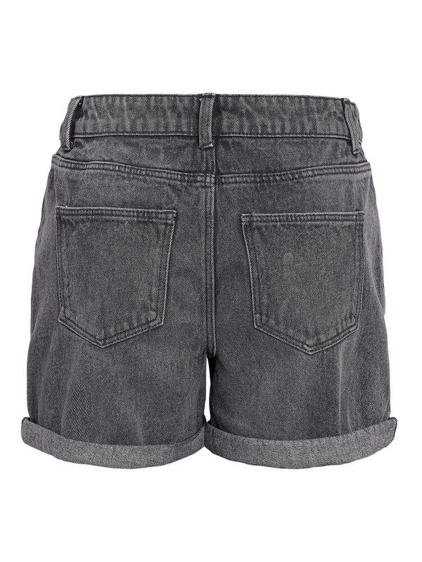 Short  de Noisy May - NMSMILEY NW VI594DG NOOS - Short Denim Gris - XS à M - pour Femme - gris - Noisy May - View 2