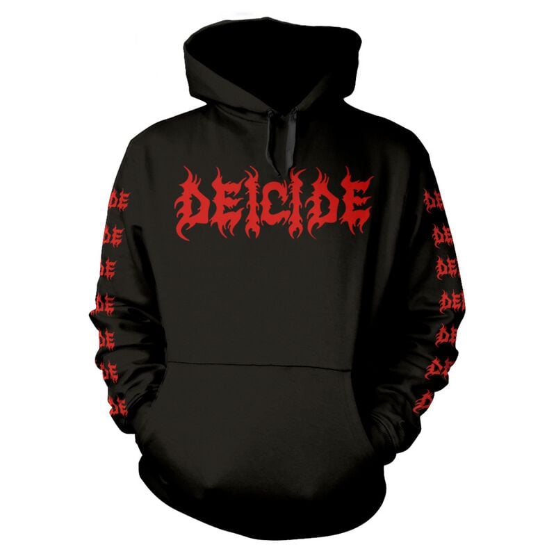 Sweat-shirt à capuche  de Deicide - S à M - pour Homme - noir - Deicide