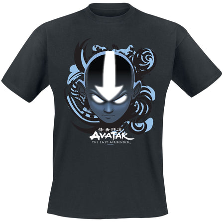 T-Shirt Manches courtes  de Avatar - Le Dernier Maître De L'Air - Le dernier Maître de l'Air - M à 3XL - pour Homme - noir - Avatar - Le Dernier Maître De L'Air