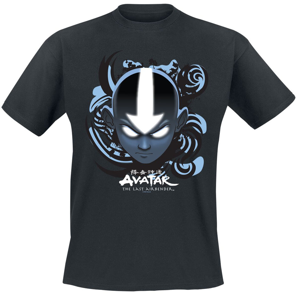 T-Shirt Manches courtes  de Avatar - Le Dernier Maître De L'Air - Le dernier Maître de l'Air - M à 3XL - pour Homme - noir - Avatar - Le Dernier Maître De L'Air