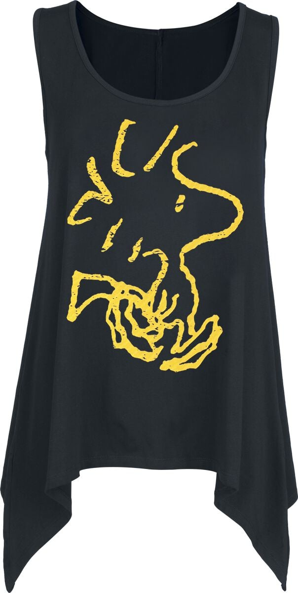 Top  de Snoopy - Woodstock - S à XXL - pour Femme - noir - Snoopy