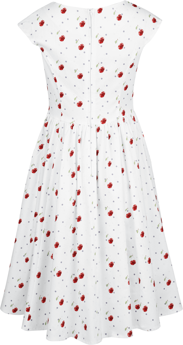 Robe mi-longue Rockabilly de H&R London - Cherry Bloom - Robe - XS à 3XL - pour Femme - multicolore - H&R London - View 2