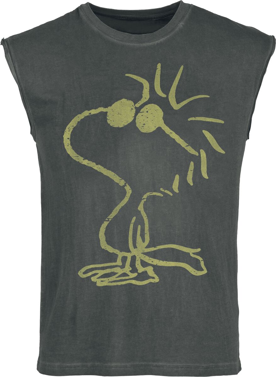 Débardeur  de Snoopy - Woodstock - S à 3XL - pour Homme - noir - Snoopy